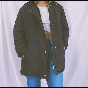 Dark Purple London Fog Coat